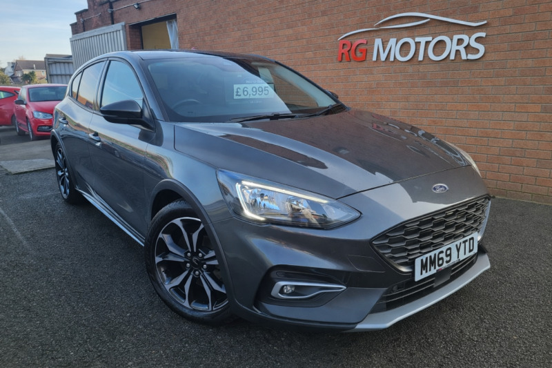 Ford Focus 1.0 Ecoboost 125 Active X - 2020 69 MM69YTD Grey #4