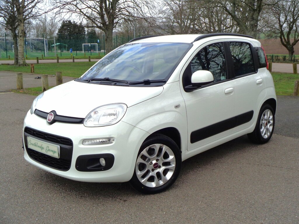 Fiat Panda 1.2 Lounge 5-Door SK65LUR White #2