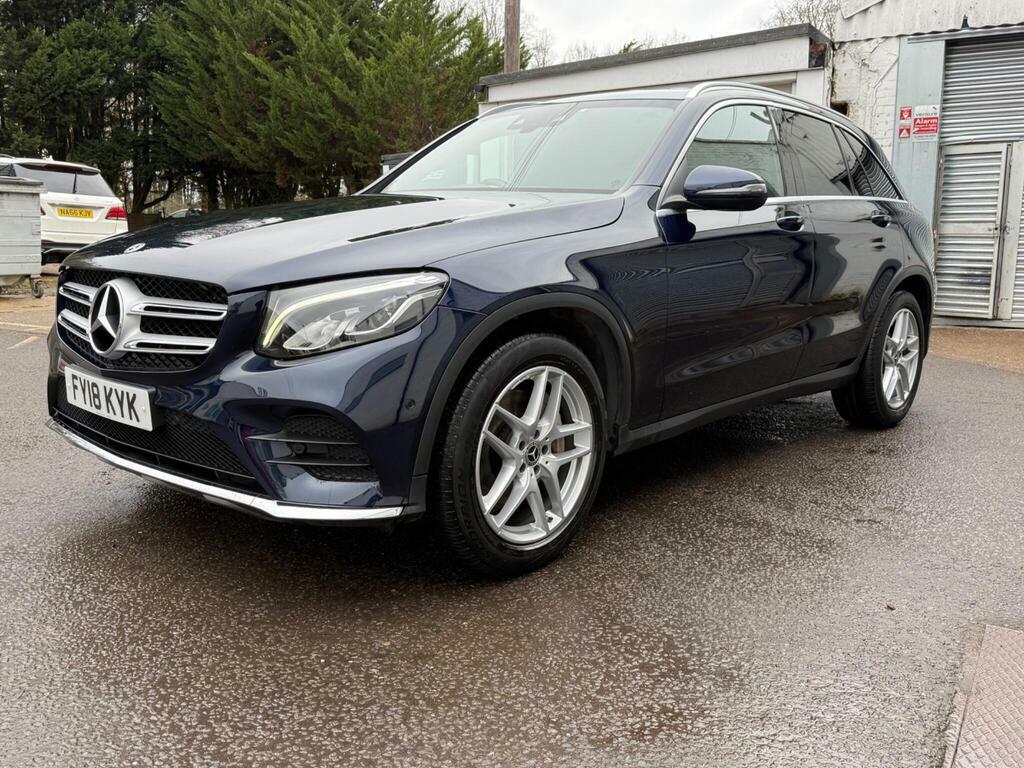 Mercedes-Benz GLC Class 2.1 Glc250d Amg Line G-tronic 4Matic Euro 6 S S FY18KYK Blue #3