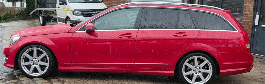Mercedes-Benz C Class 2.1 Cdi Blueefficiency Sport Edition 125 G-tronic KM61GPO Red #5