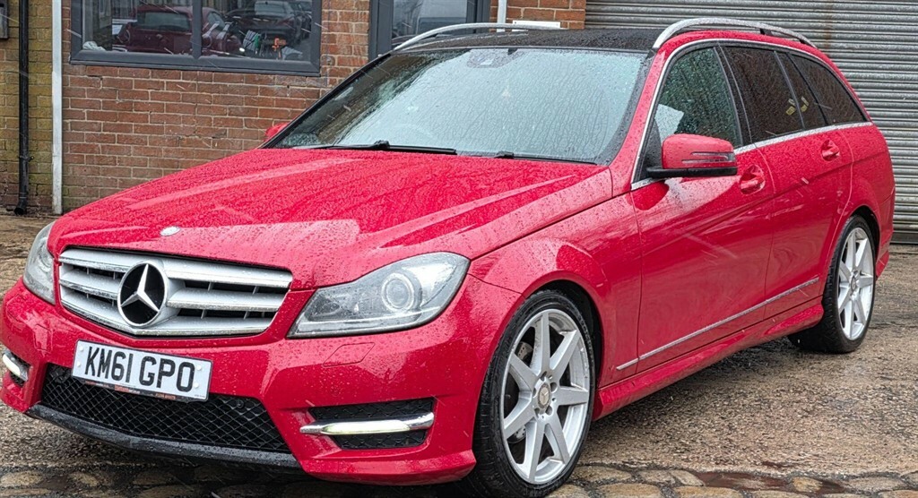 Mercedes-Benz C Class 2.1 Cdi Blueefficiency Sport Edition 125 G-tronic KM61GPO Red #3