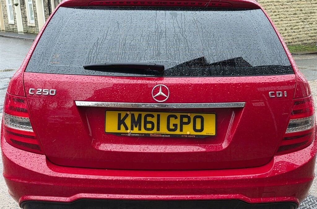 Mercedes-Benz C Class 2.1 Cdi Blueefficiency Sport Edition 125 G-tronic KM61GPO Red #6