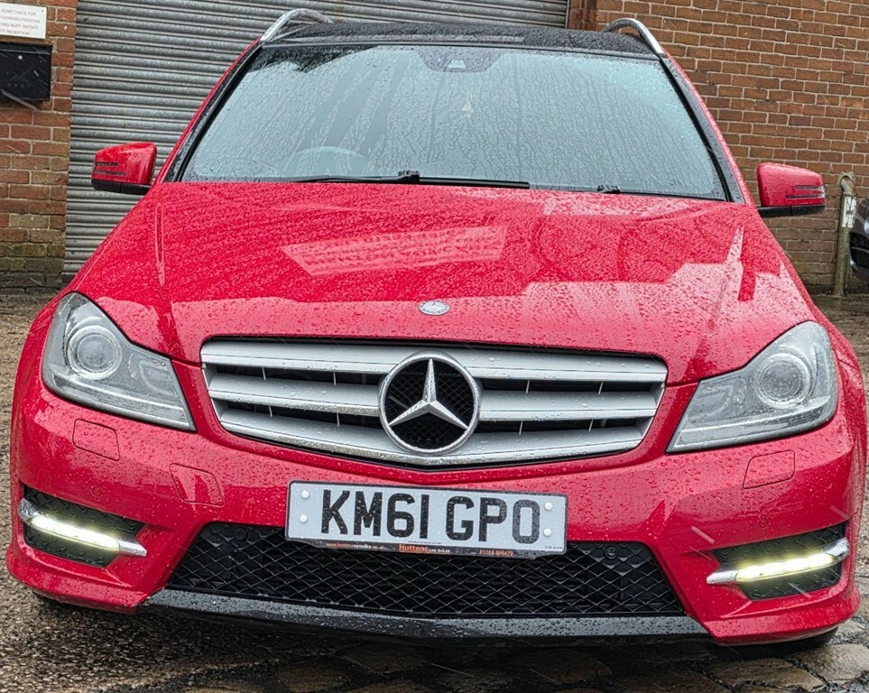 Mercedes-Benz C Class 2.1 Cdi Blueefficiency Sport Edition 125 G-tronic KM61GPO Red #2