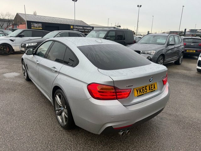 BMW 4 Series Gran Coupe 435D M Sport Hatchback YK65AEA Silver #4