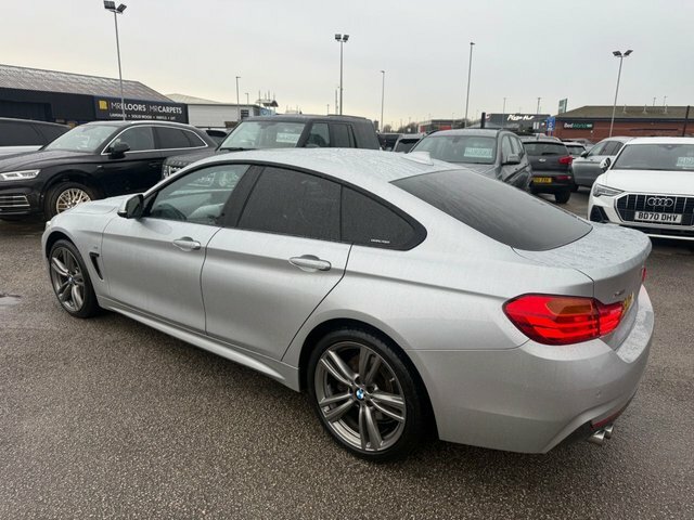 BMW 4 Series Gran Coupe 435D M Sport Hatchback YK65AEA Silver #5
