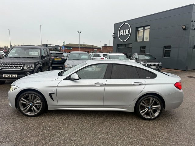 BMW 4 Series Gran Coupe 435D M Sport Hatchback YK65AEA Silver #3
