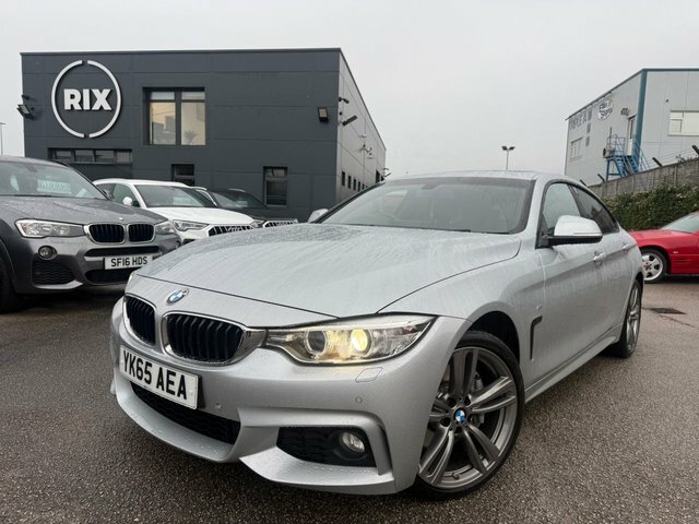 BMW 4 Series Gran Coupe 435D M Sport Hatchback Silver