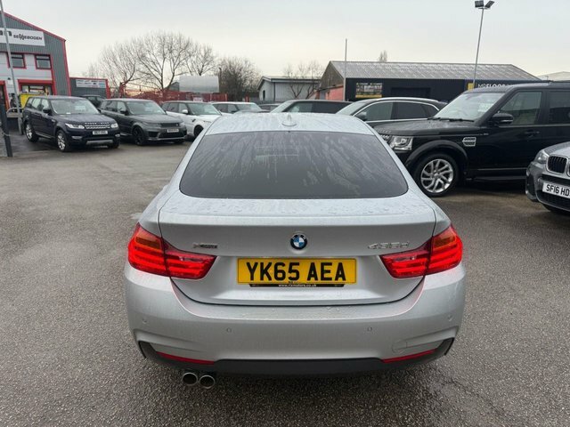 BMW 4 Series Gran Coupe 435D M Sport Hatchback YK65AEA Silver #6