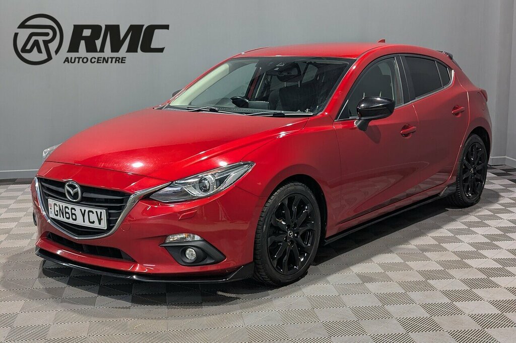 Mazda 3 2.0 Skyactiv-g Sport Black Hatchback Ma Red