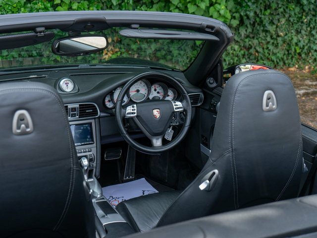 Porsche 911 3.6 997 Turbo Cabriolet Tiptronic S Awd Black #6