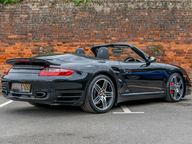 Porsche 911 3.6 997 Turbo Cabriolet Tiptronic S Awd Black #3