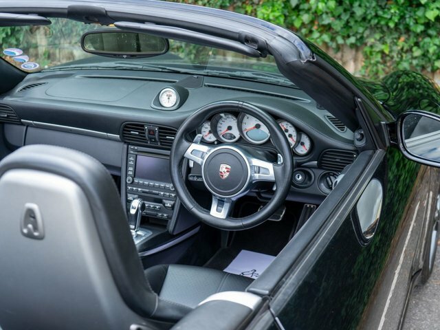 Porsche 911 3.8 997 Turbo Cabriolet Pdk Awd 268 G Black #6