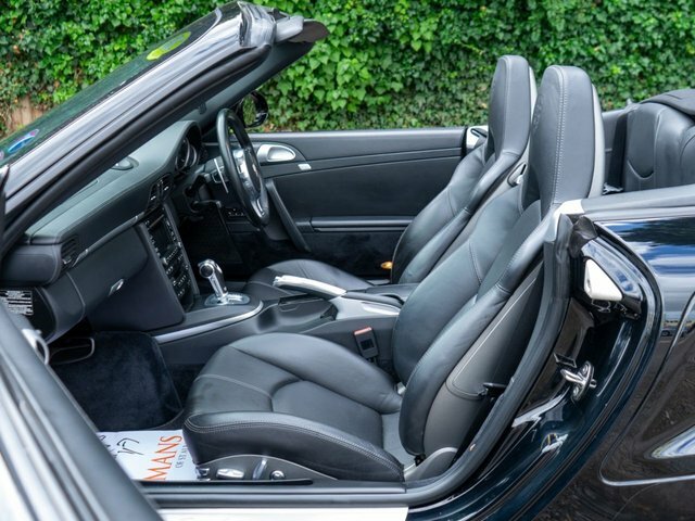 Porsche 911 3.8 997 Turbo Cabriolet Pdk Awd 268 G Black #4