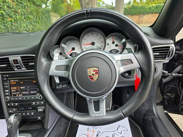 Porsche 911 3.8 997 Turbo Cabriolet Pdk Awd 268 G Black #6