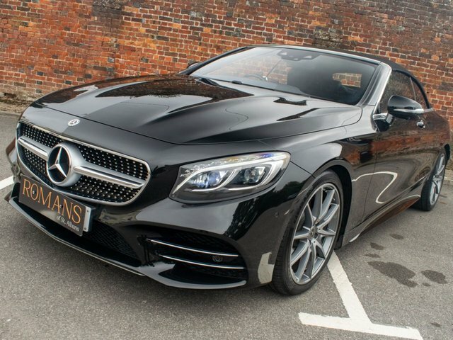 Mercedes-Benz S Class 4.0 S560 V8 Biturbo Amg Line Premium Cabriolet 2 Black #6
