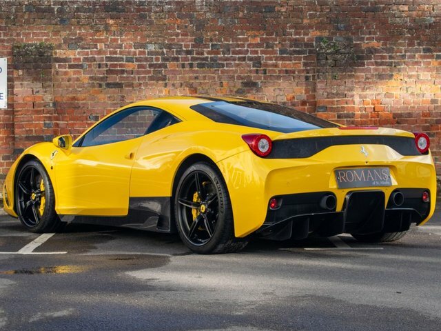 Ferrari 458 4.5 Speciale Coupe F1 Dct Euro 5 605 P Yellow #3