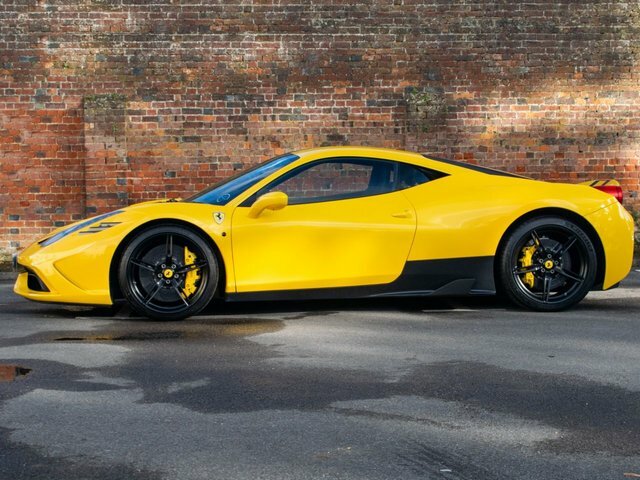 Ferrari 458 4.5 Speciale Coupe F1 Dct Euro 5 605 P Yellow #2