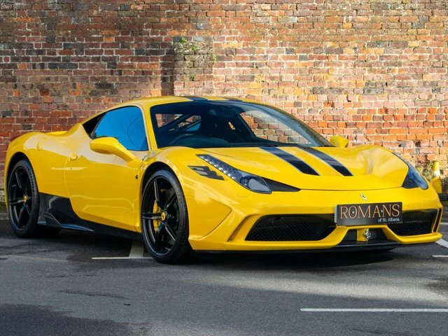 Ferrari 458 4.5 Speciale Coupe F1 Dct Euro 5 605 P Yellow #5