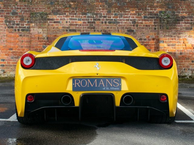 Ferrari 458 4.5 Speciale Coupe F1 Dct Euro 5 605 P Yellow #4