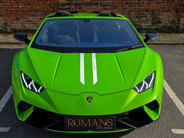 Lamborghini Huracan 5.2 V10 Lp 640-4 Performante Spyder Ldf MX19DFY Green #4