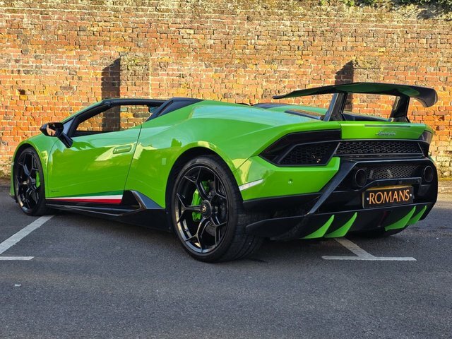 Lamborghini Huracan 5.2 V10 Lp 640-4 Performante Spyder Ldf MX19DFY Green #3