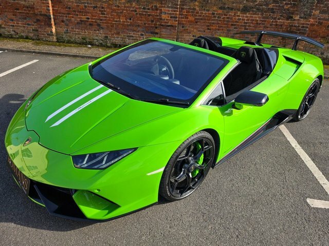 Lamborghini Huracan 5.2 V10 Lp 640-4 Performante Spyder Ldf MX19DFY Green #6