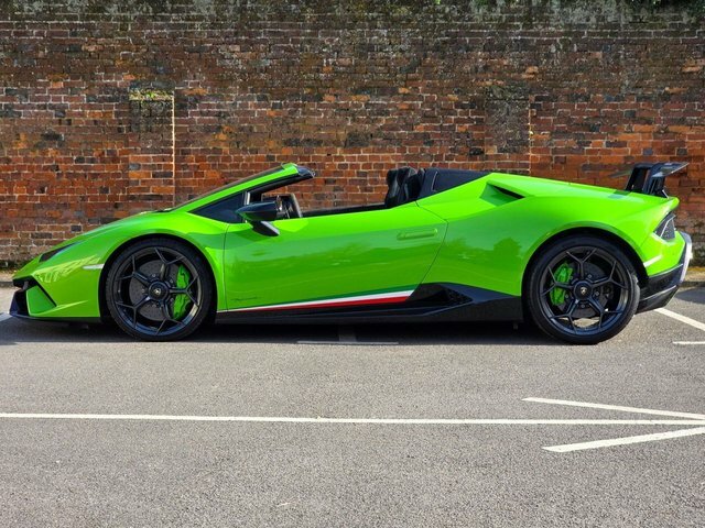 Lamborghini Huracan 5.2 V10 Lp 640-4 Performante Spyder Ldf MX19DFY Green #2