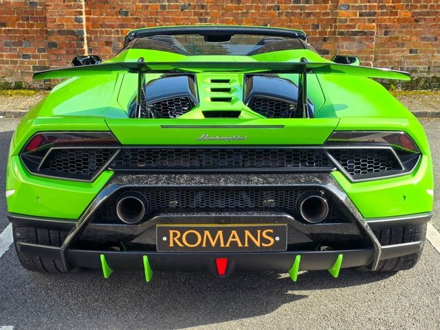 Lamborghini Huracan 5.2 V10 Lp 640-4 Performante Spyder Ldf MX19DFY Green #5