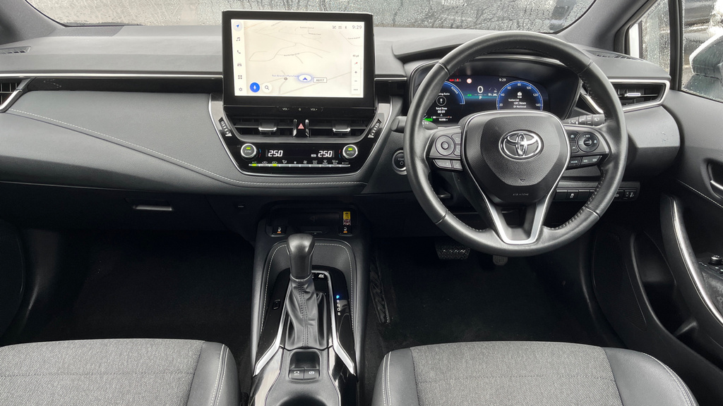 Toyota Corolla 1.8 Vvt-h Design Cvt Euro FM73TGV White #5