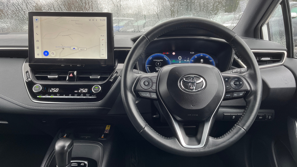 Toyota Corolla 1.8 Vvt-h Design Cvt Euro FM73TGV White #6