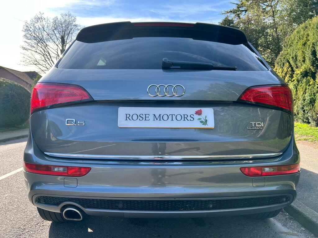 Audi Q5 2.0 Tdi S Line Plus Quattro Euro 6 Ss SJ65DPR Grey #5