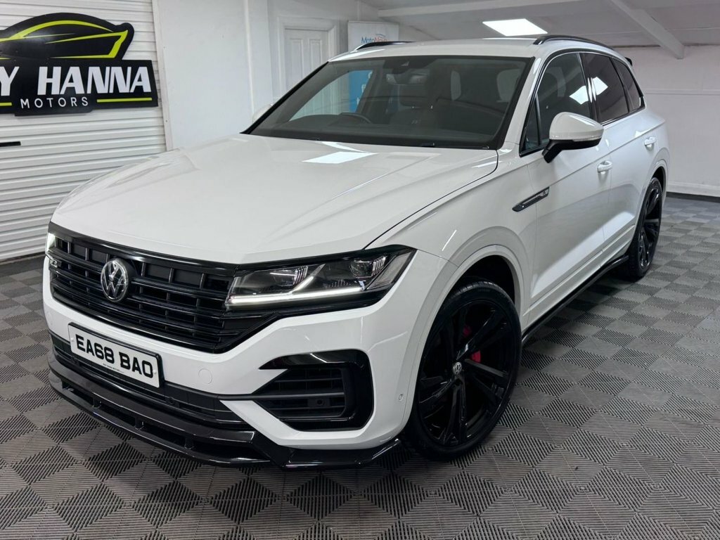 Volkswagen Touareg 3.0 Tdi V6 R-line Tech Suv Tiptronic 4M White #2