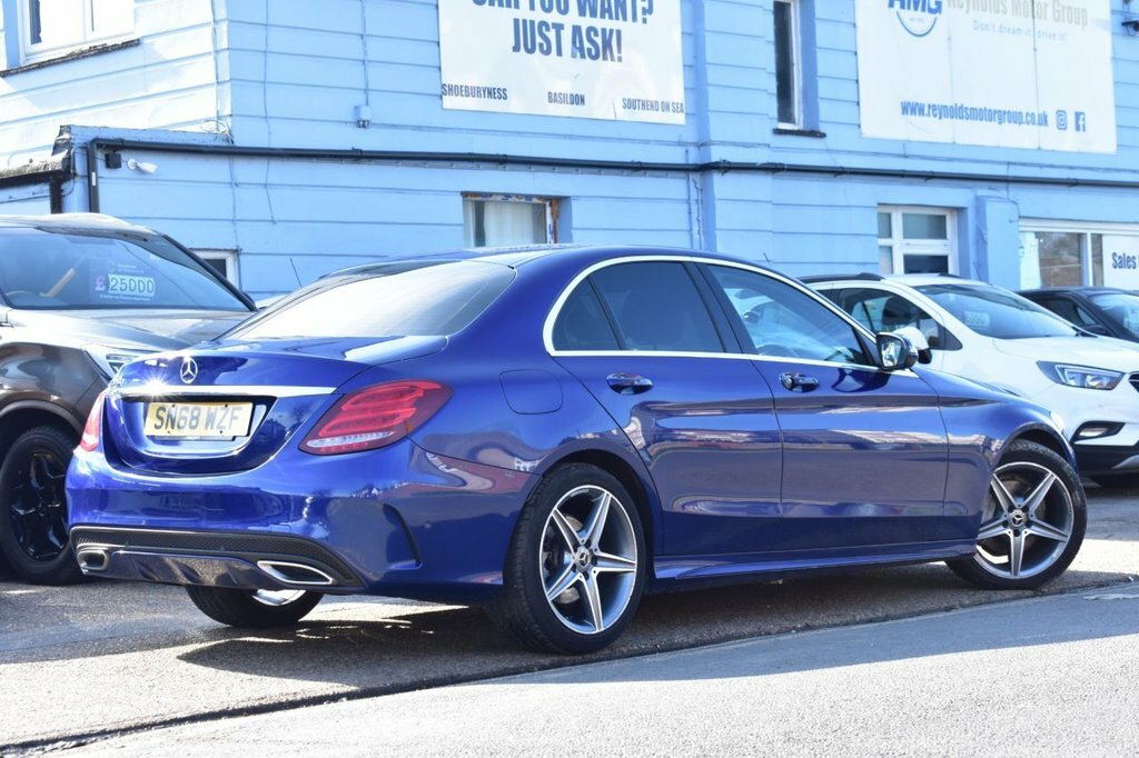 Mercedes-Benz C Class 2L Amg Line SN68WZF Blue #4
