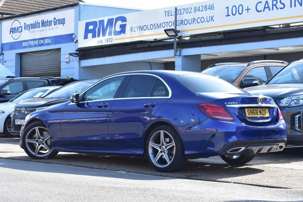 Mercedes-Benz C Class 2L Amg Line SN68WZF Blue #5