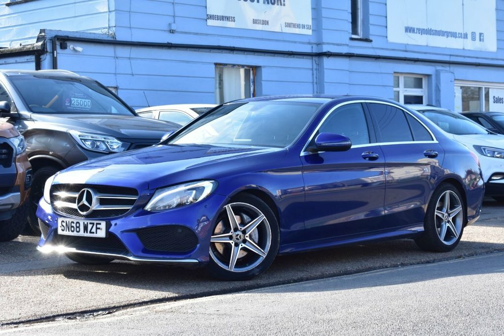 Mercedes-Benz C Class 2L Amg Line SN68WZF Blue #6