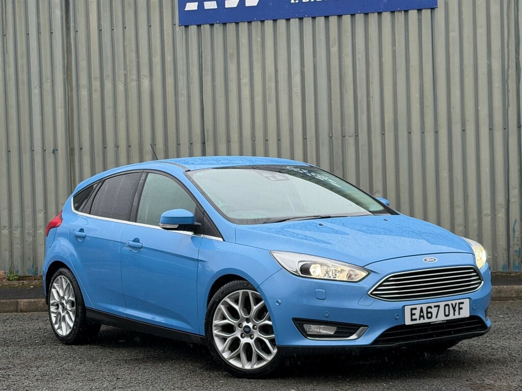 Ford Focus 1.5 Tdci Titanium X Euro 6 Ss Blue