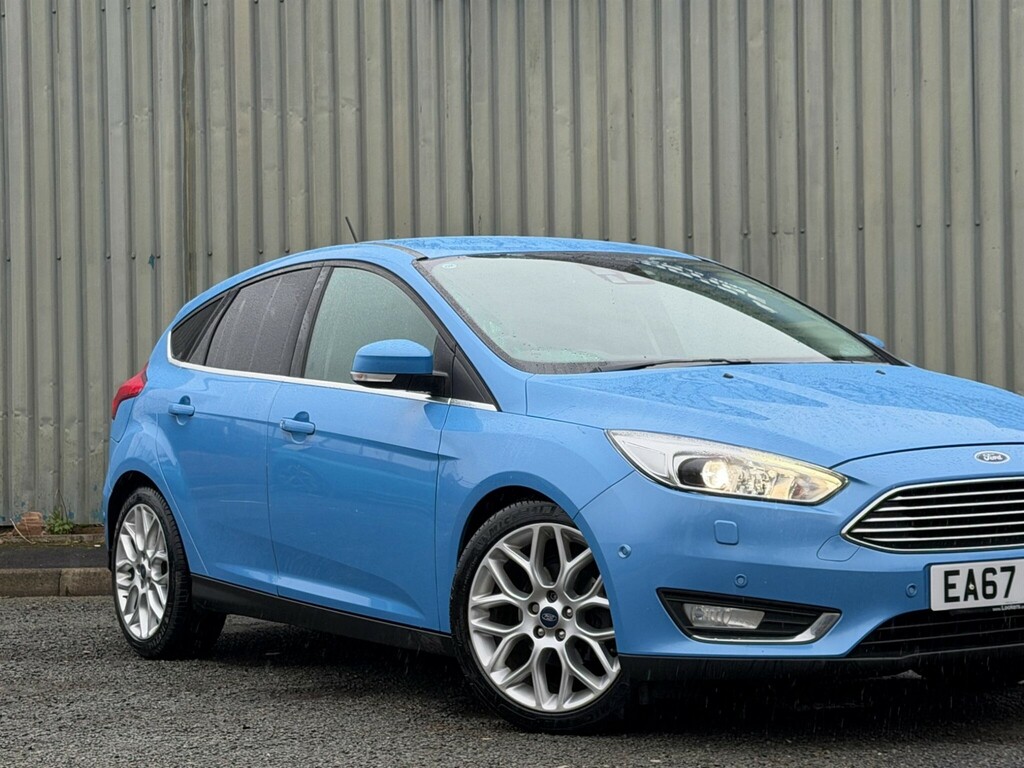 Ford Focus 1.5 Tdci Titanium X Euro 6 Ss EA67OYF Blue #3