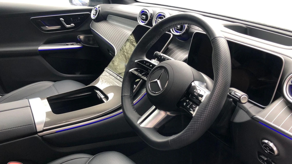 Mercedes-Benz GLC Class Glc 300 Amg Ln Prem Mhev KW74UGS Black #3