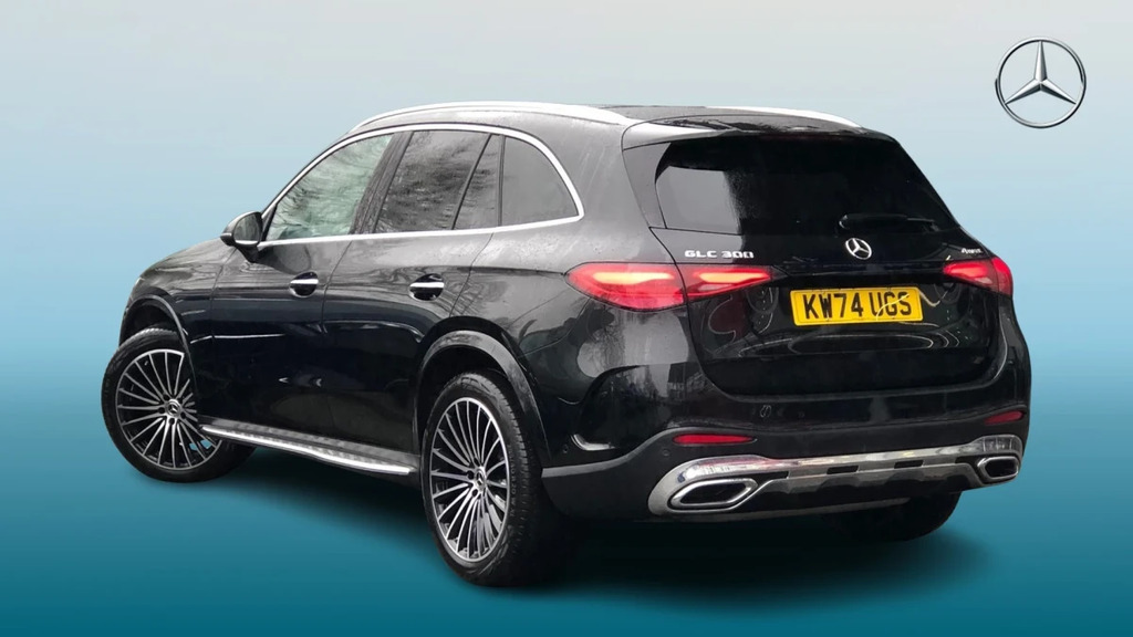 Mercedes-Benz GLC Class Glc 300 Amg Ln Prem Mhev KW74UGS Black #2