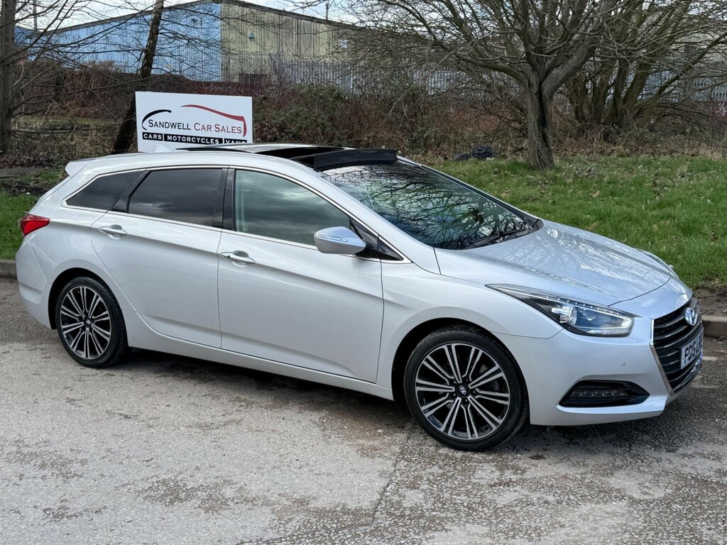 Hyundai I40 1.7 Crdi Blue Drive Premium Tourer Dct Euro 6 Ss Silver #2
