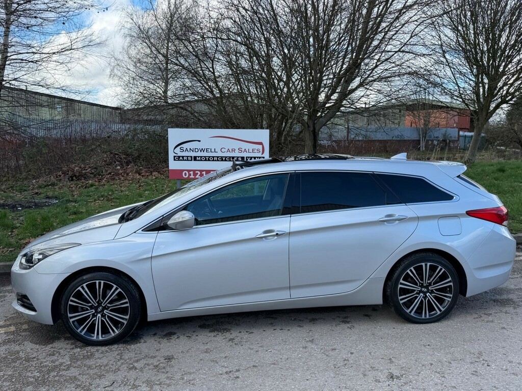 Hyundai I40 1.7 Crdi Blue Drive Premium Tourer Dct Euro 6 Ss Silver #5