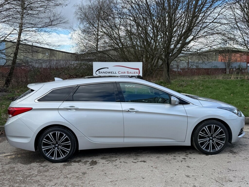 Hyundai I40 1.7 Crdi Blue Drive Premium Tourer Dct Euro 6 Ss Silver #6