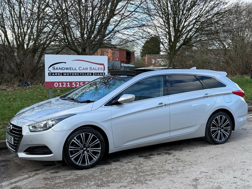 Hyundai I40 1.7 Crdi Blue Drive Premium Tourer Dct Euro 6 Ss Silver
