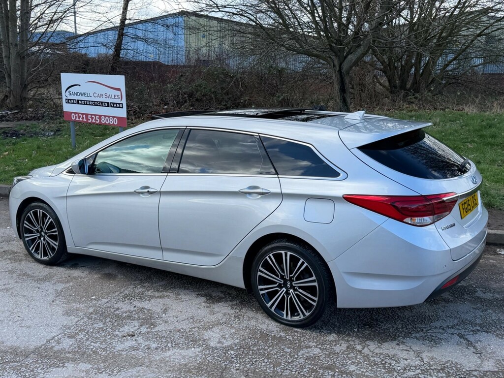 Hyundai I40 1.7 Crdi Blue Drive Premium Tourer Dct Euro 6 Ss Silver #3