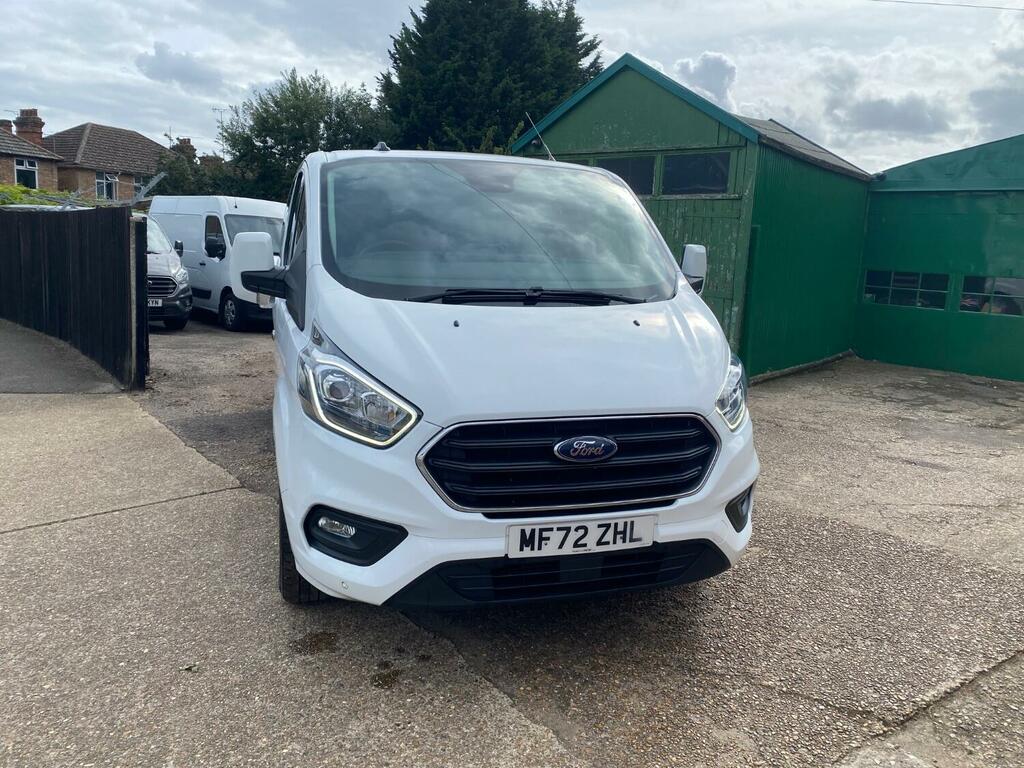 Ford Transit Custom 2.0 Transit Custom Limited Dciv 300 L2 2.0L Ecoblu MF72ZHL White #2