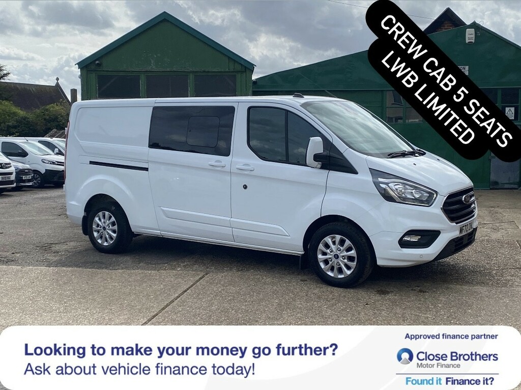 Ford Transit Custom 2.0 Transit Custom Limited Dciv 300 L2 2.0L Ecoblu White