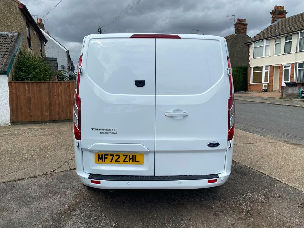 Ford Transit Custom 2.0 Transit Custom Limited Dciv 300 L2 2.0L Ecoblu MF72ZHL White #5