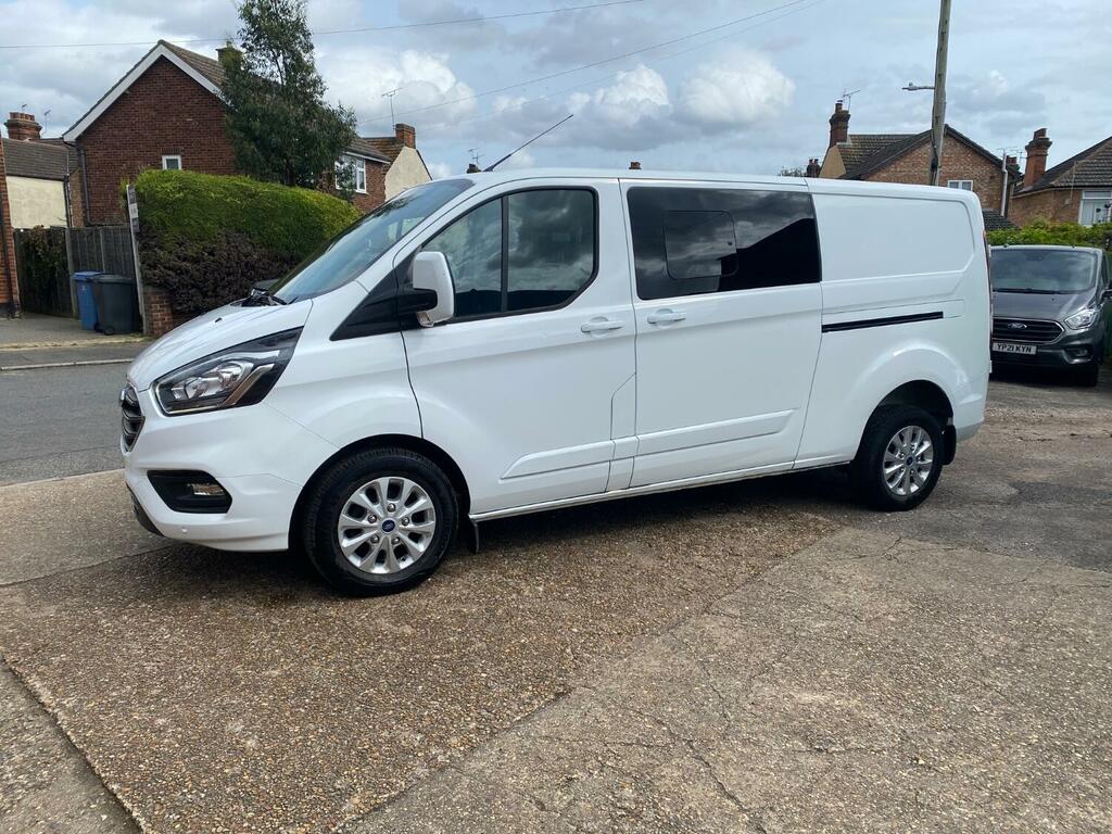 Ford Transit Custom 2.0 Transit Custom Limited Dciv 300 L2 2.0L Ecoblu MF72ZHL White #3