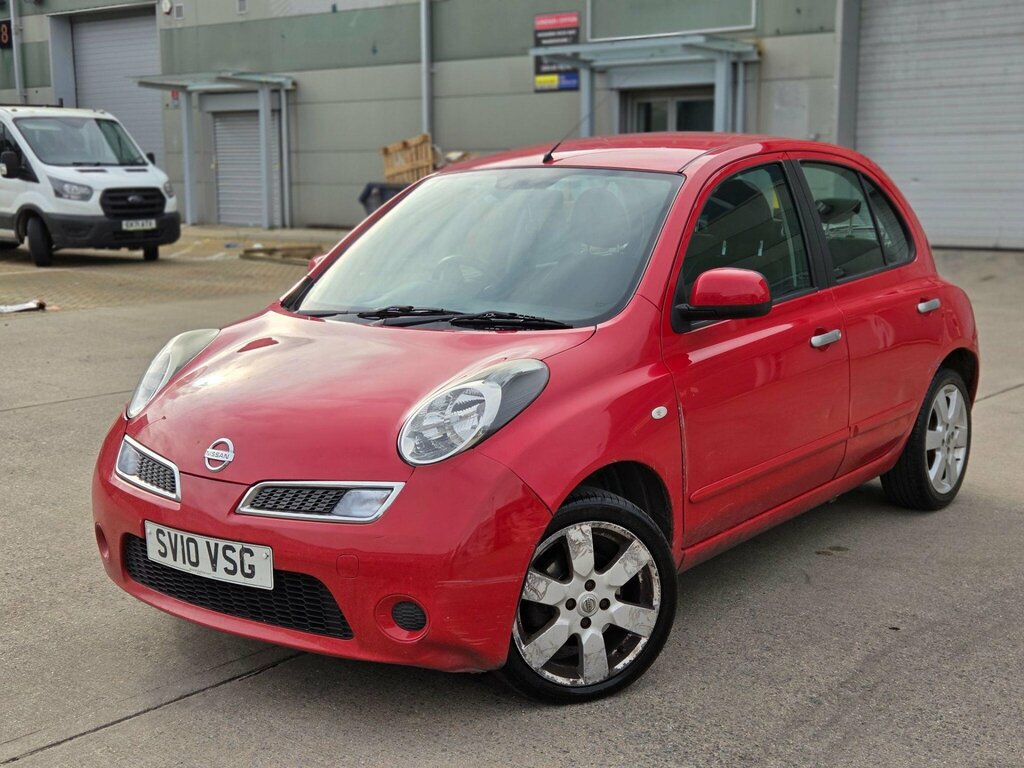 Nissan Micra 1.2 16V Acenta Red #2