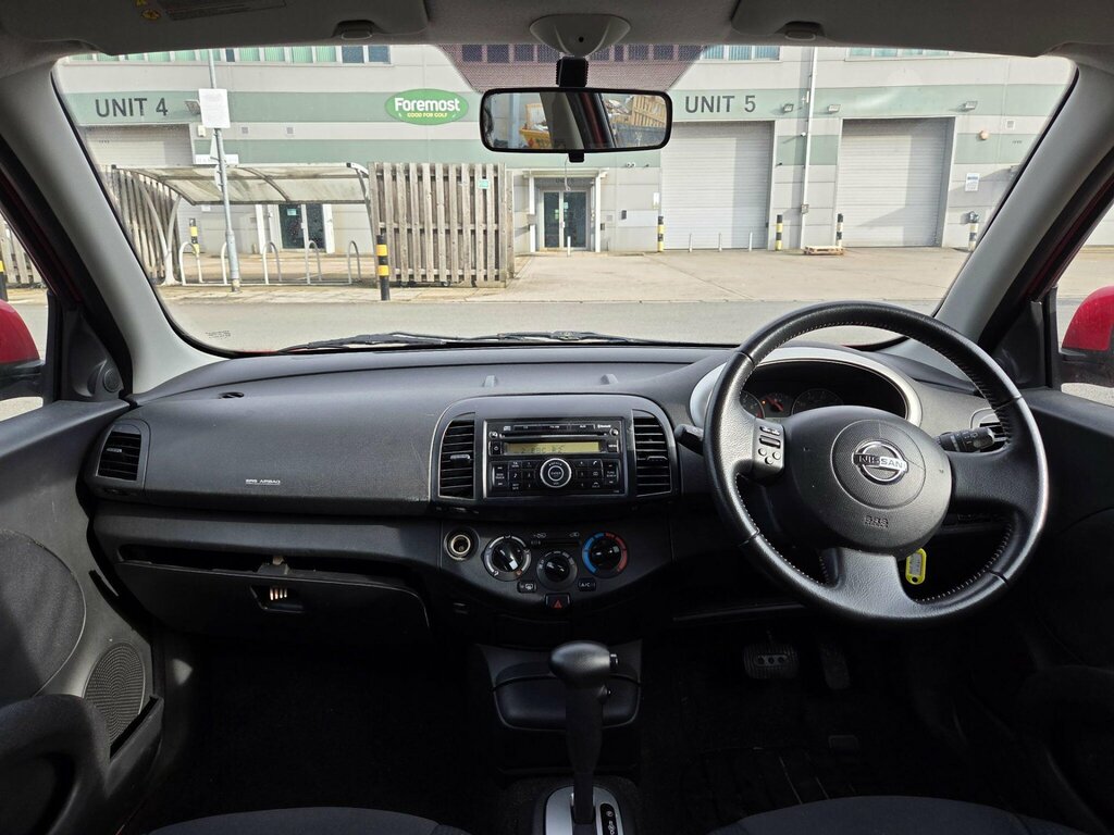 Nissan Micra 1.2 16V Acenta Red #4